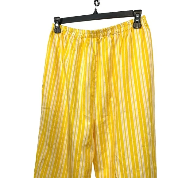 Giorgio Styled Yellow Striped Women’s Pants - Picture 3 of 7